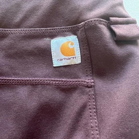NWT Carhartt Women's Burgundy Utility Leggings Force Size 2XL MSRP $60 (C2) - Picture 11 of 11